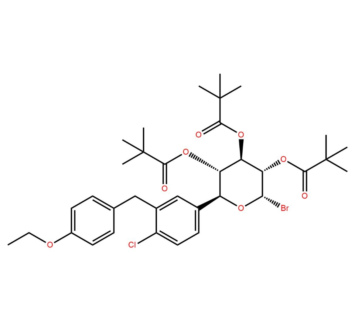 Sotagliflozin 2-Bromo 3,4,5-triyl Pivalate Impurity